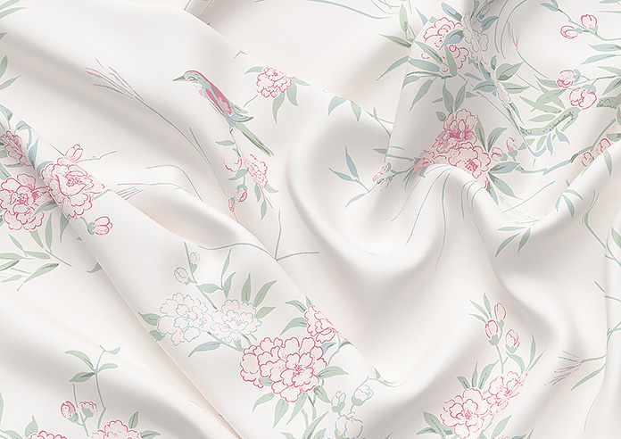 Shabby Chic by Rachel Ashwell Bird Chinoiserie, Blossom - Twist&Fit Roman Blind - Image 4